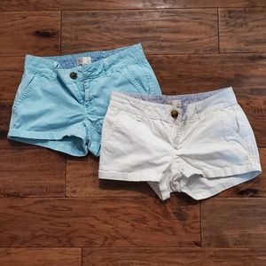 💙🤍Size 0 Shorts🤍💙